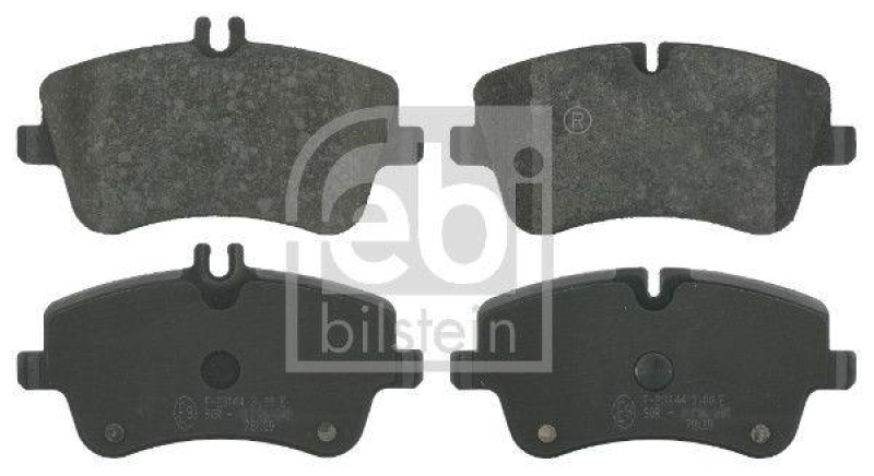 FEBI BILSTEIN 16378 Bremsbelagsatz f&uuml;r Mercedes-Benz