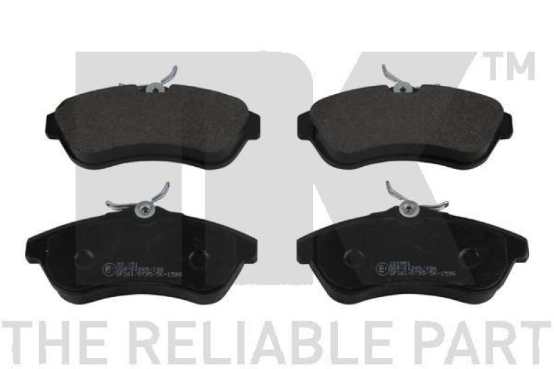 NK 221951 Bremsbelagsatz, Scheibenbremse f&uuml;r CITROEN