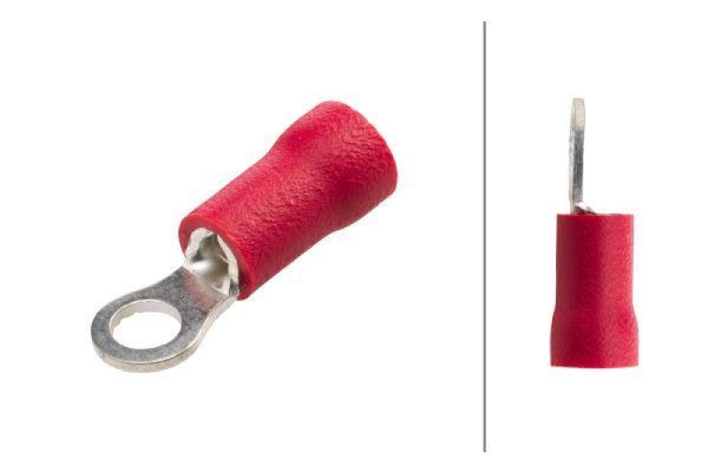 HELLA 8KW 044 275-003 Leitungsverbinder A 65 -> 1 mm², rot