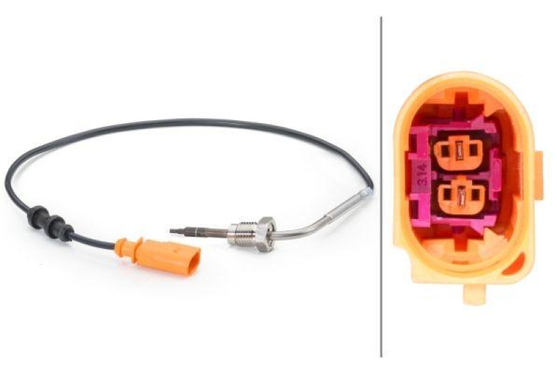 HELLA 6PT 014 494-171 Sensor, Abgastemperatur f&uuml;r AUDI/VW/SKODA/SEAT