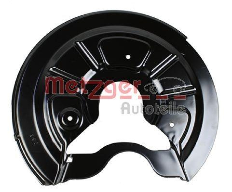 METZGER 6115220 Spritzblech, Bremsscheibe f&uuml;r AUDI/SEAT/SKODA/VW HA rechts