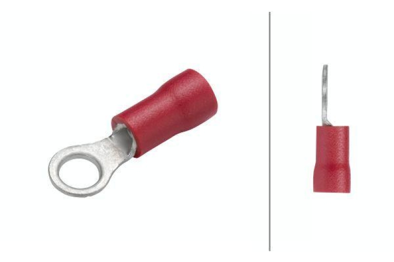 HELLA 8KW 044 276-003 Leitungsverbinder A 67 -> 1 mm&sup2;, rot