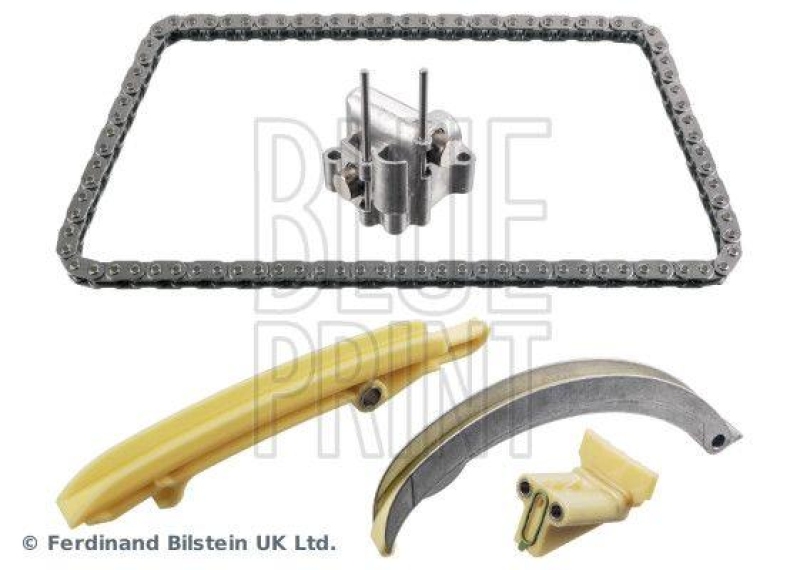 BLUE PRINT ADJ137301 Steuerkettensatz für Nockenwelle, mit Gleitschienen und Kettenspanner für BMW