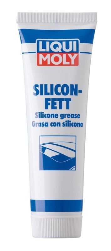 LIQUI MOLY 3312 Silikonschmierstoff Silicon-Fett transparent Tube 100 g