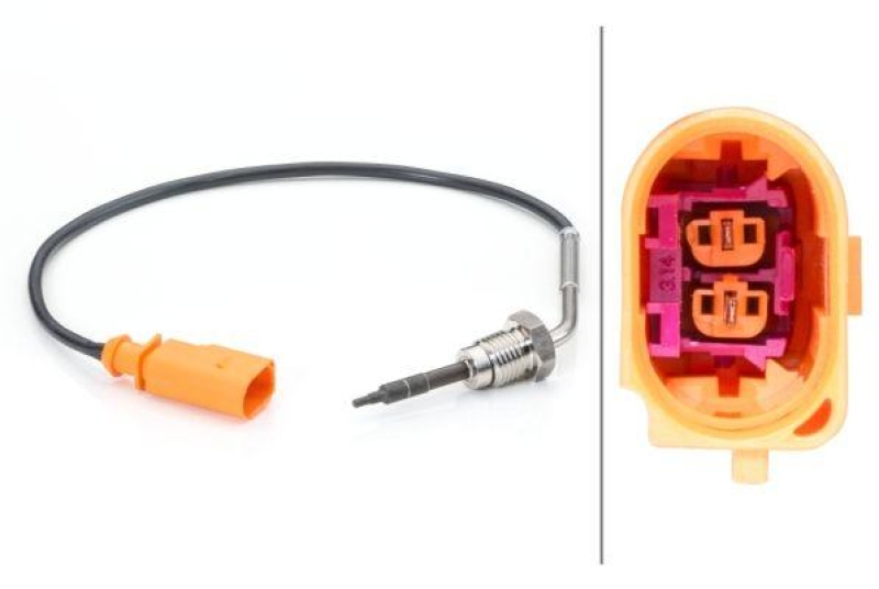 HELLA 6PT 014 494-181 Sensor, Abgastemperatur f&uuml;r AUDI/VW