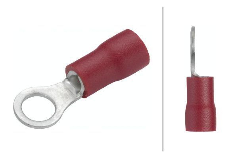 HELLA 8KW 044 276-812 Leitungsverbinder A 12 rot