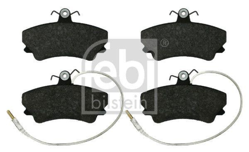 FEBI BILSTEIN 16383 Bremsbelagsatz f&uuml;r Renault