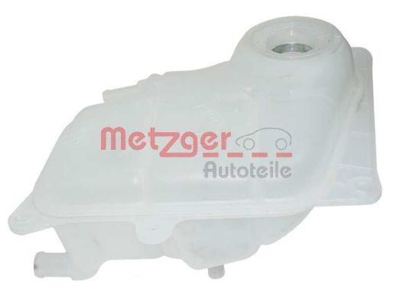 METZGER 2140004 Ausgleichsbehälter, Kühlmittel für AUDI/SKODA/VW OHNE DECKEL, MIT SENSOR