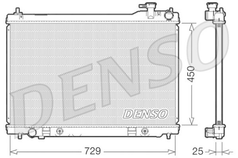 DENSO DRM46100 K&uuml;hler INFINITI FX 35 All-wheel Drive (2003 - 2008)