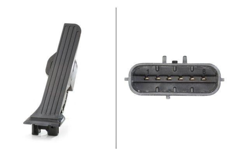 HELLA 6PV 008 890-711 Sensor, Fahrpedalstellung für VW