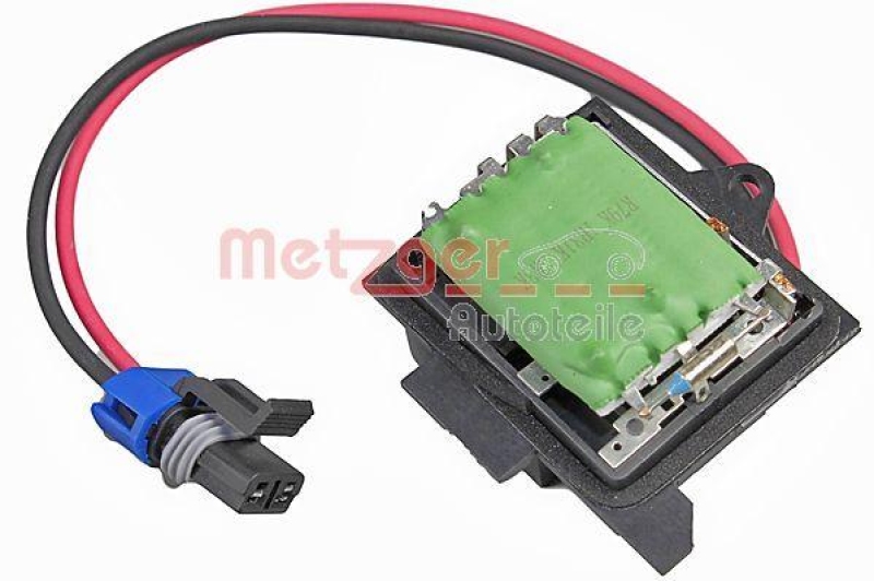 METZGER 0917360 Widerstand, Innenraumgebl&auml;se f&uuml;r RENAULT