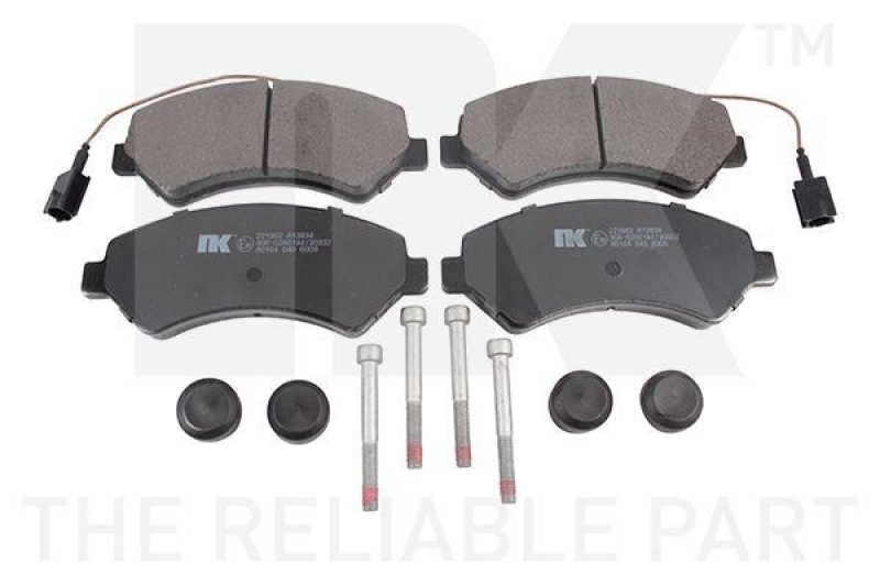 NK 221962 Bremsbelagsatz, Scheibenbremse f&uuml;r CITROEN, FIAT, PEUGEOT