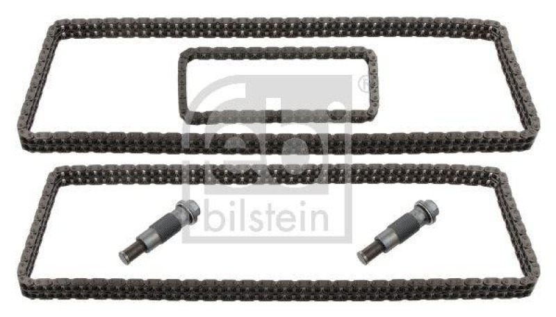 FEBI BILSTEIN 34973 Steuerkettensatz f&uuml;r Nockenwelle und &Ouml;lpumpe f&uuml;r Porsche