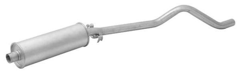 HELLA 8LC 366 024-361 Mittelschalldämpfer OPEL