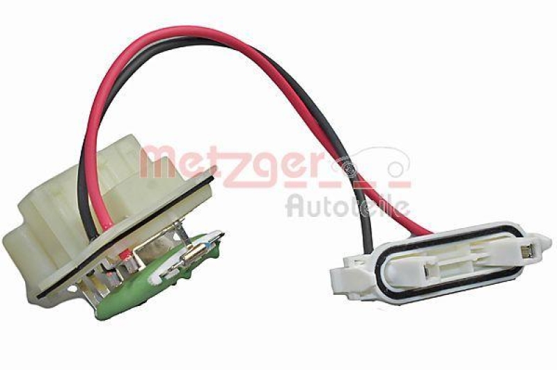 METZGER 0917363 Widerstand, Innenraumgebl&auml;se f&uuml;r RENAULT