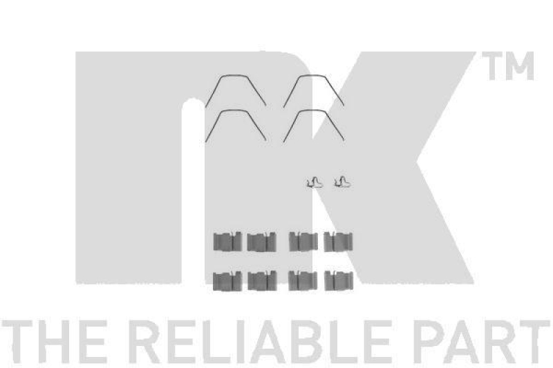 NK 7932093 Zubeh&ouml;rsatz, Scheibenbremsbelag f&uuml;r MAZDA