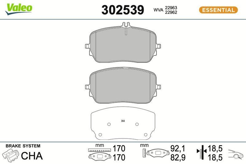 VALEO 302539 SBB-Satz FIRST