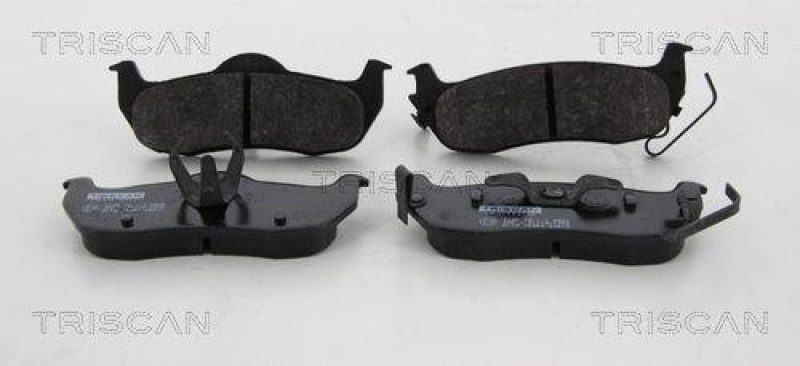 TRISCAN 8110 14050 Bremsbelag Hinten f&uuml;r Nissan Navara