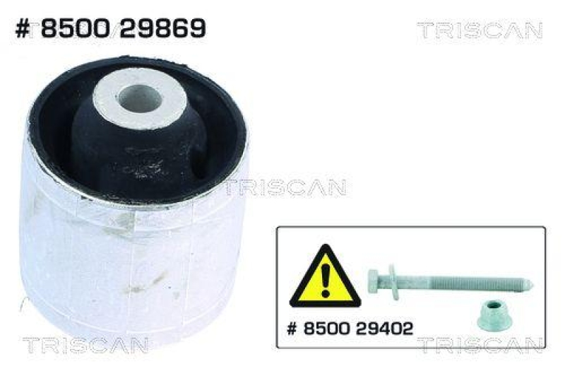 TRISCAN 8500 29869 Gummimetallager f&uuml;r Audi A4 / Avant / Quattro