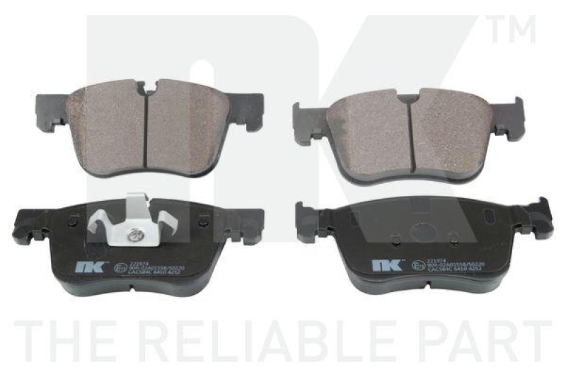 NK 221974 Bremsbelagsatz, Scheibenbremse für CITROEN, DS, OPEL, PEUG, VAUX