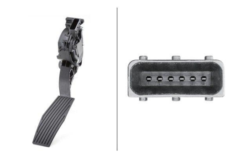 HELLA 6PV 009 765-701 Sensor, Fahrpedalstellung für OPEL/CHEVROLET