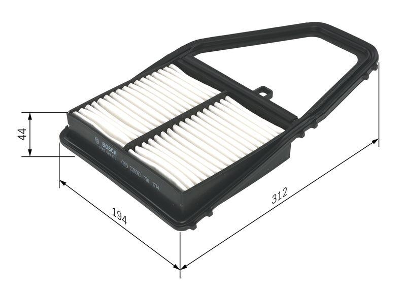 Bosch 1 987 429 176 Luftfiltereinsatz S9176