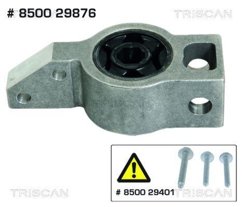 TRISCAN 8500 29876 Gummimetallager f&uuml;r Audi, Seat, Skoda, Vw