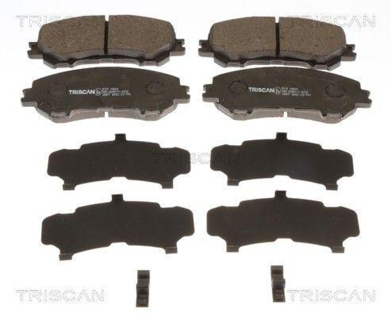 TRISCAN 8110 14064 Bremsbelag Vorne f&uuml;r Nissan