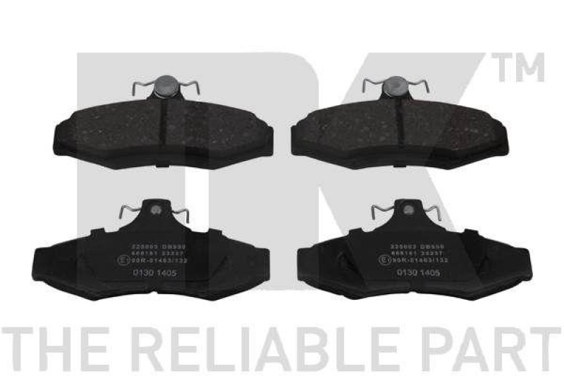 NK 225003 Bremsbelagsatz, Scheibenbremse f&uuml;r CHEVROLET, DAEWOO
