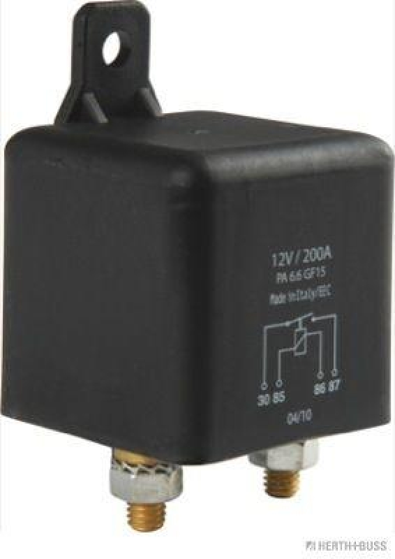 HERTH+BUSS 75613100 Relais, Arbeitsstrom 12 V, 200 A, 4 pins