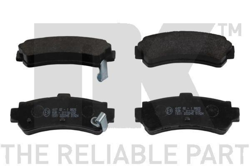 NK 222245 Bremsbelagsatz, Scheibenbremse f&uuml;r NISSAN