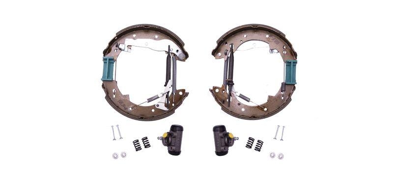 HELLA 8DB 355 003-851 Bremsbackensatz für RENAULT