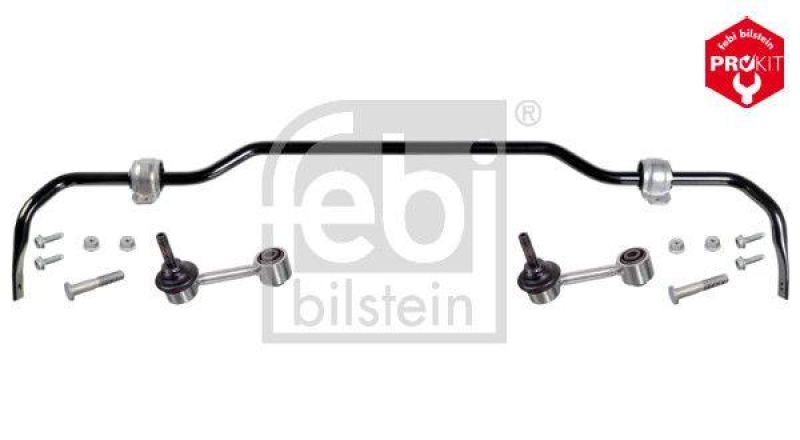 FEBI BILSTEIN 174934 Stabilisatorsatz mit Gummilagern und Verbindungsstangen f&uuml;r VW-Audi