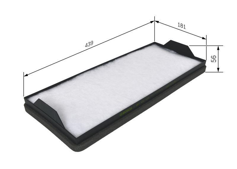 Bosch 1 987 431 155 Innenraumfilter