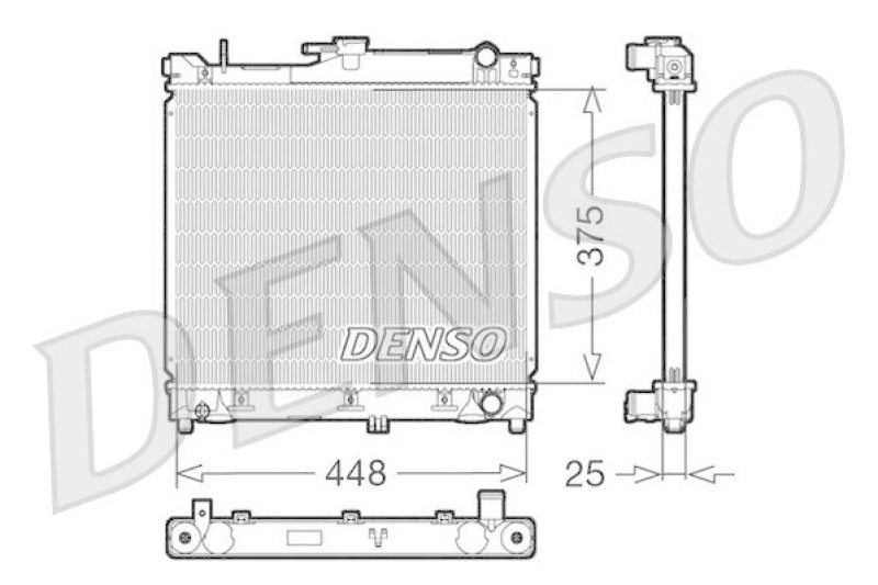 DENSO DRM47014 K&uuml;hler SUZUKI JIMNY (FJ) 1.3 16V 4x4 (2005 - )