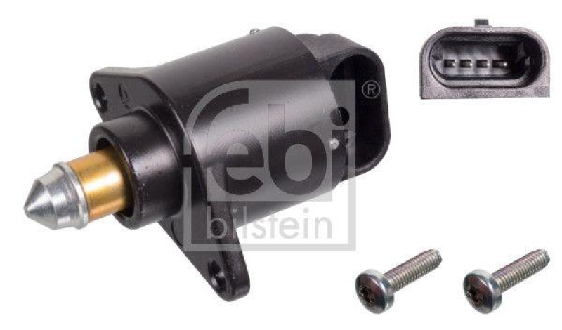 FEBI BILSTEIN 103049 Leerlaufregelventil mit Schrauben f&uuml;r Peugeot