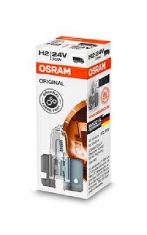 OSRAM 64175 Gl&uuml;hbirne H2 Hauptscheinwerfer 24V 70W