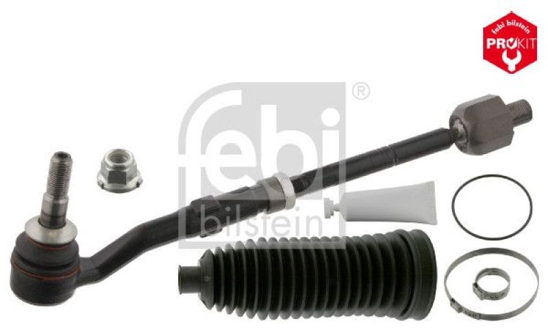 FEBI BILSTEIN 46290 Spurstange mit Lenkmanschettensatz f&uuml;r BMW