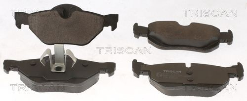 TRISCAN 8110 11023 Bremsbelag Hinten für Bmw 1-Serie (E87)