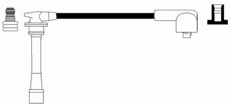 NGK 38831 Z&uuml;ndkabel PU-3A-000 359 065 |Z&uuml;ndleitung