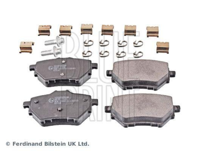 BLUE PRINT ADP154213 Bremsbelagsatz mit Befestigungsmaterial für Peugeot