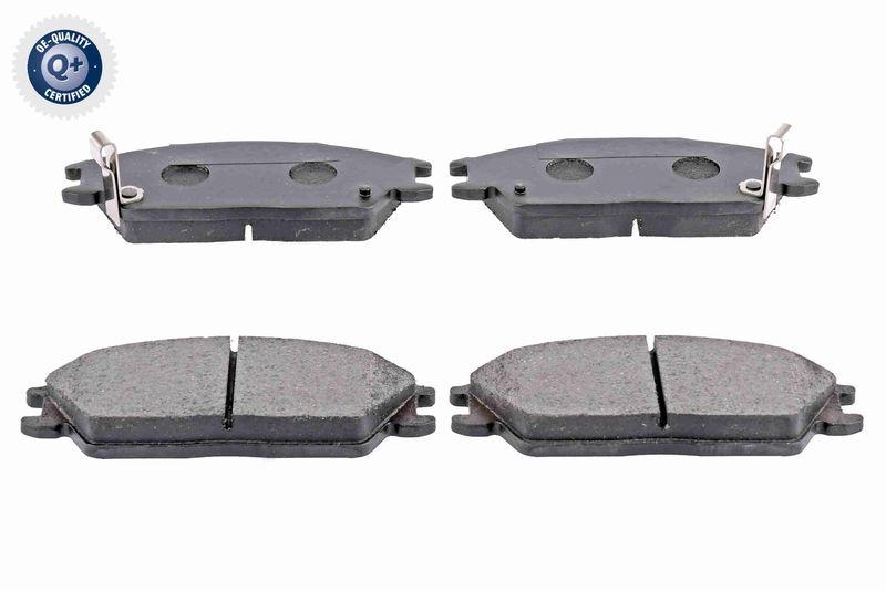 ACKOJA A52-0068 Bremsbelagsatz, Scheibenbremse Vorderachse - Akebono, mit Akustischer V f&uuml;r HYUNDAI