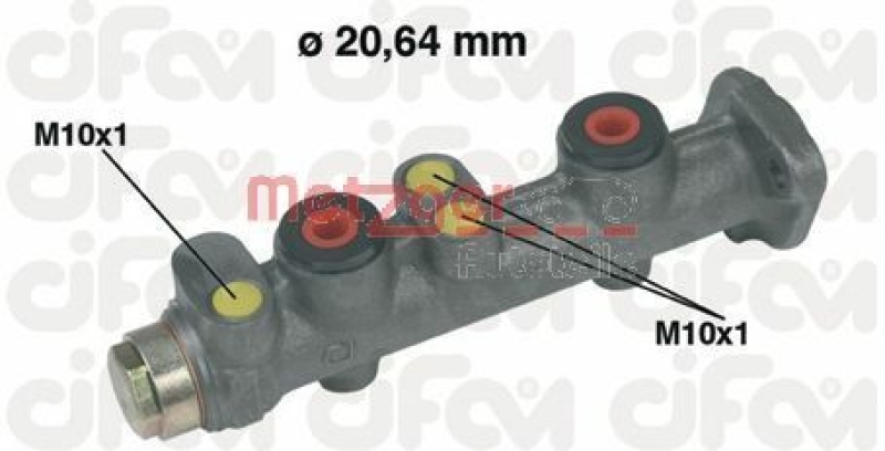 METZGER 202-066 Hydr. Hauptbremszylinder Cifam für FIAT