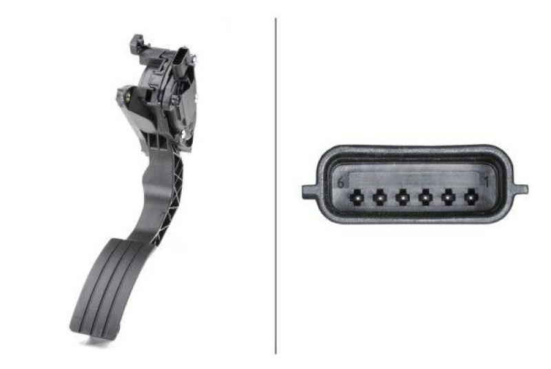 HELLA 6PV 009 978-711 Sensor, Fahrpedalstellung f&uuml;r RENAULT