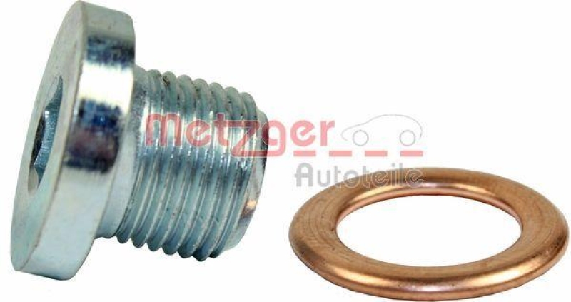 METZGER 8030002 Verschlussschraube, Ölwanne für FORD MIT DICHTUNG