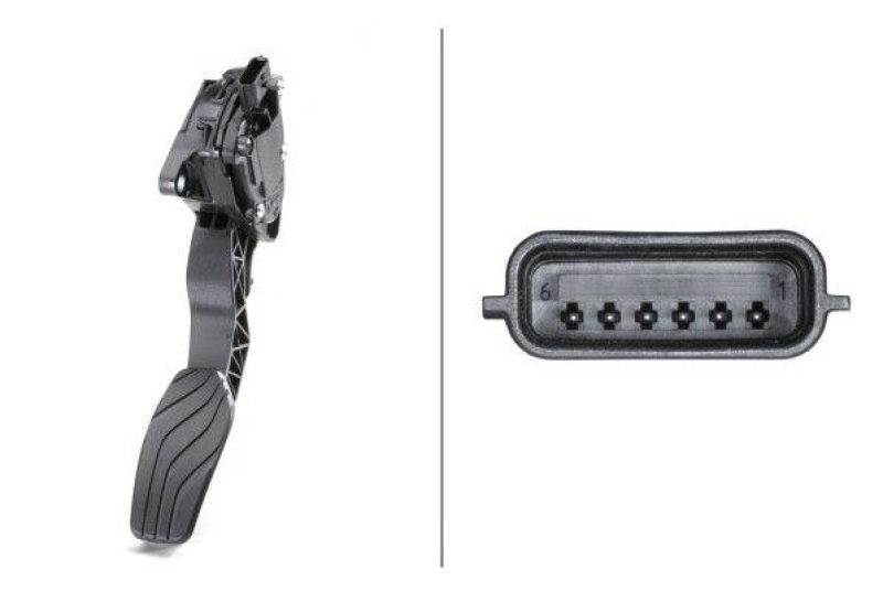 HELLA 6PV 009 978-761 Sensor, Fahrpedalstellung f&uuml;r NISSAN