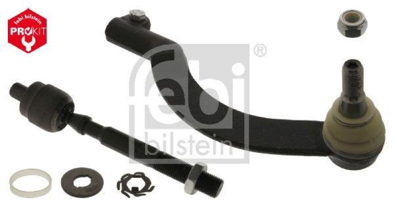FEBI BILSTEIN 37626 Spurstange mit Endst&uuml;ck und Anbaumaterial f&uuml;r Renault