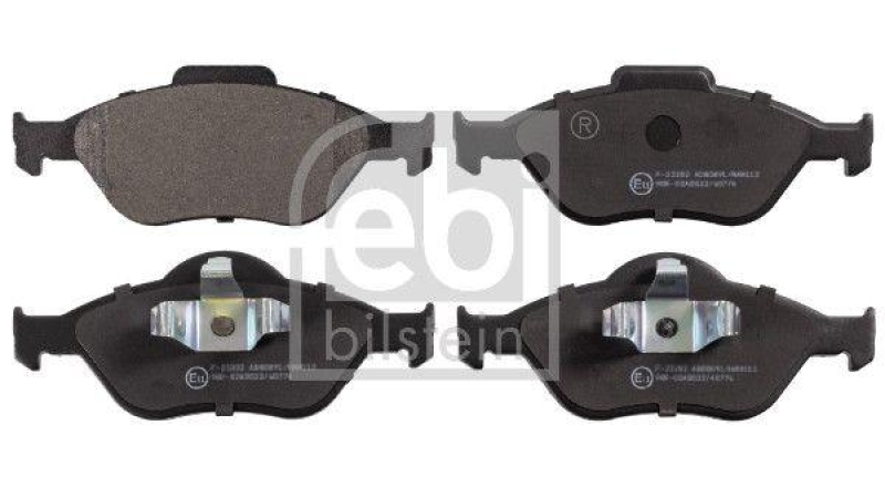 FEBI BILSTEIN 16401 Bremsbelagsatz f&uuml;r Ford
