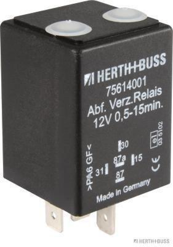 HERTH+BUSS 75614001 Zeitrelais 15 A, 5 pins