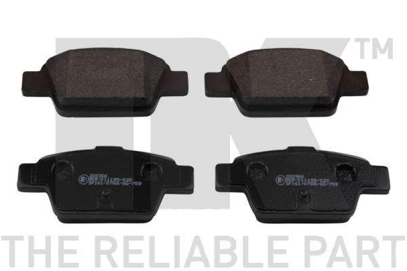 NK 222366 Bremsbelagsatz, Scheibenbremse f&uuml;r ALFA, CHRYSLER, FIAT, LANCIA